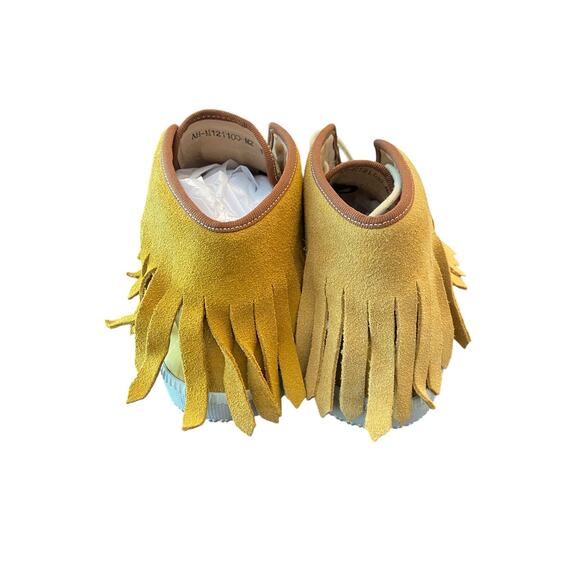 Android Homme Mach 2 Fringe Sneaker Shoes Lace Up Boho Urban Art Western Size 11 - Picture 7 of 9